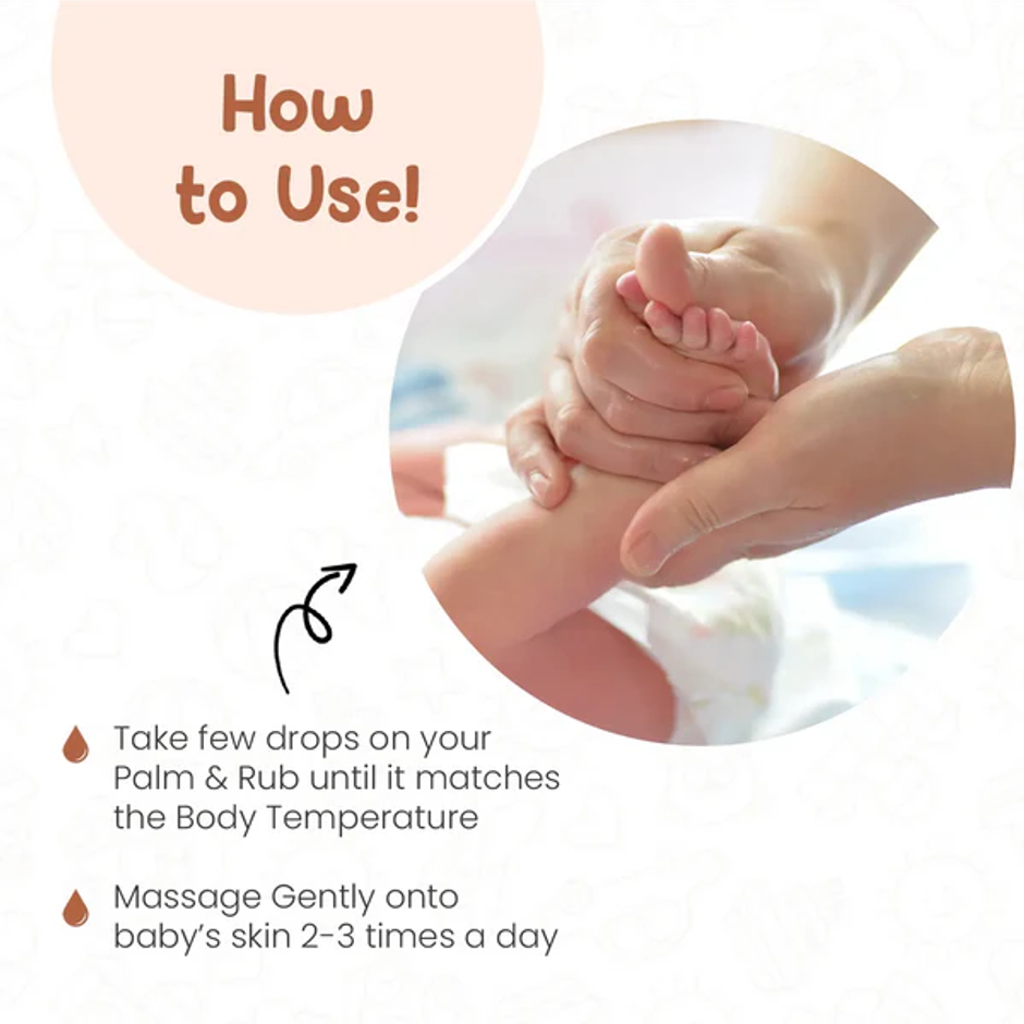 Mother Sparsh Nourishing Massage Oil for Babies