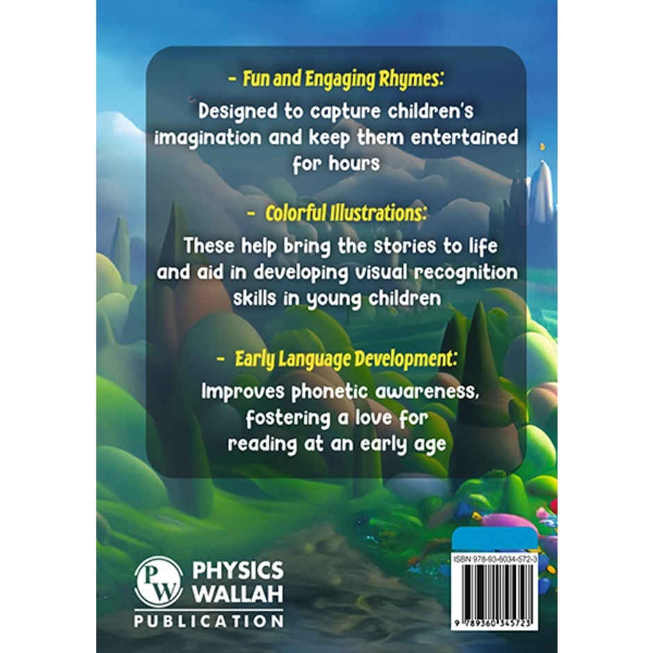 Physics Wallah Kids First Nursery Rhymes | Padded Board Book with Colorful Illustrations