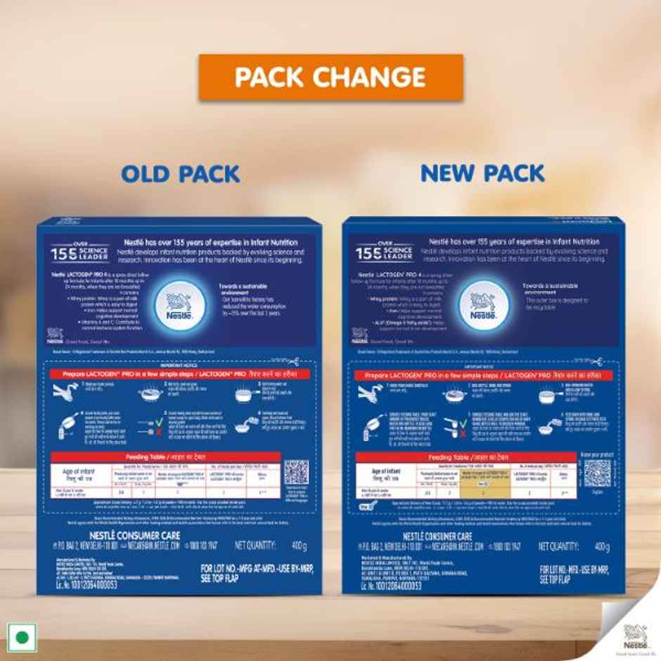 Nestle Lactogen Pro 4 Powder | Follow-Up Formula With Iron  After 18 Months Up To 24 Months