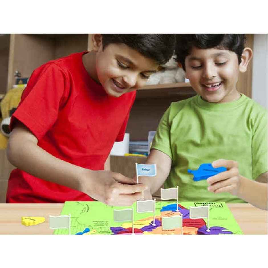 Imagimake Mapology India States Capitals Puzzle | Interactive Learning Toy | 25 Pcs | 5+ years