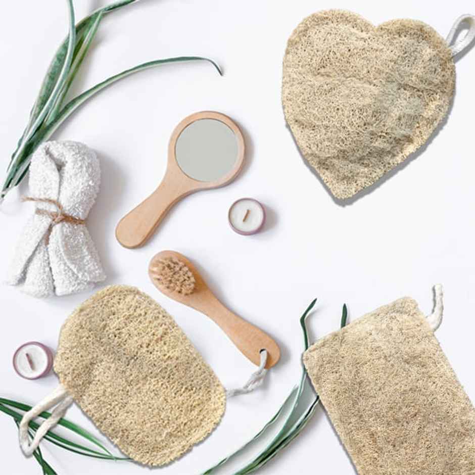 Awenest Natural Exfoliating Loofah Combo