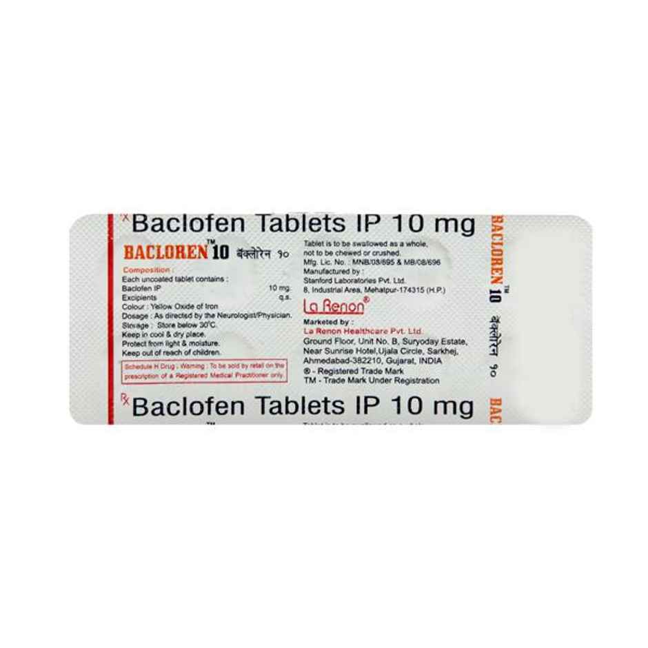 Bacloren 10 Tablet