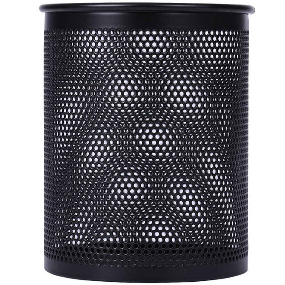 Deli E909 Mesh Pen Holder, Office Accessories, Black Body