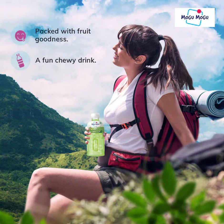 Mogu Mogu Melon Juice With Nata De Coco