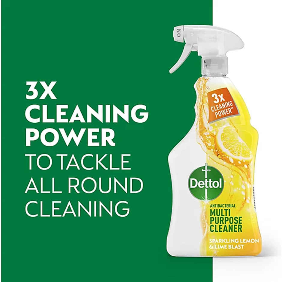 Dettol Lemon Multi Purpose Cleaner Spray