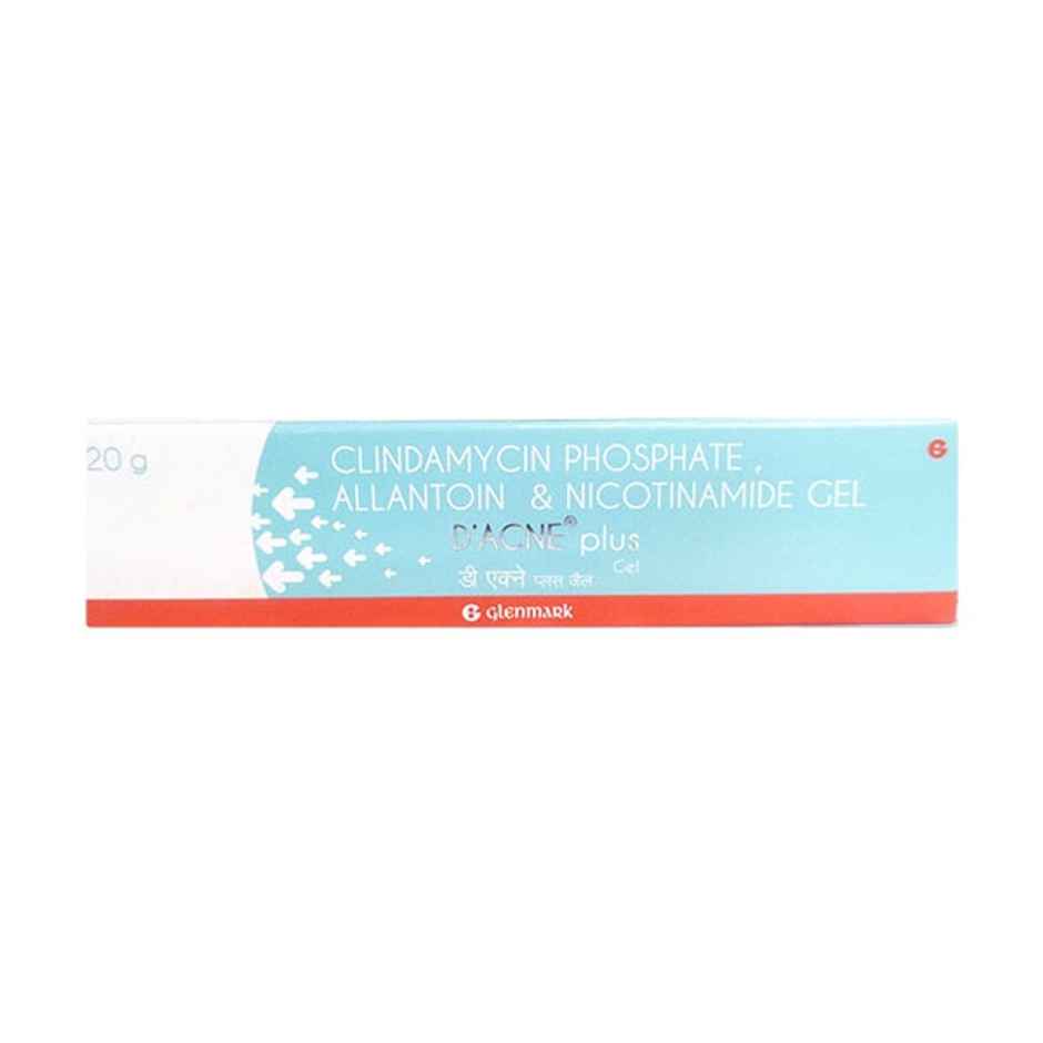 D'Acne Plus Gel Contains 4% Nicotinamide, 1% Clindamycin, 0.5% Allantoin Dermat-Prescribed