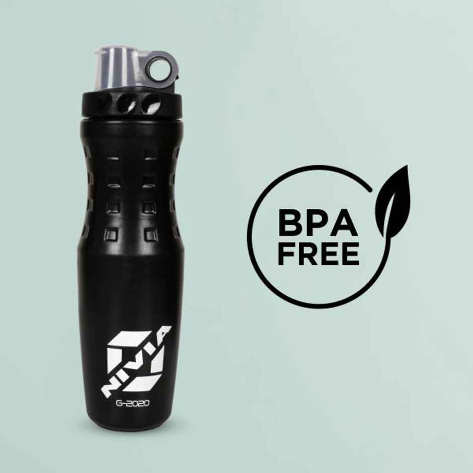 Nivia g 20-20 Plastic Sipper | Black