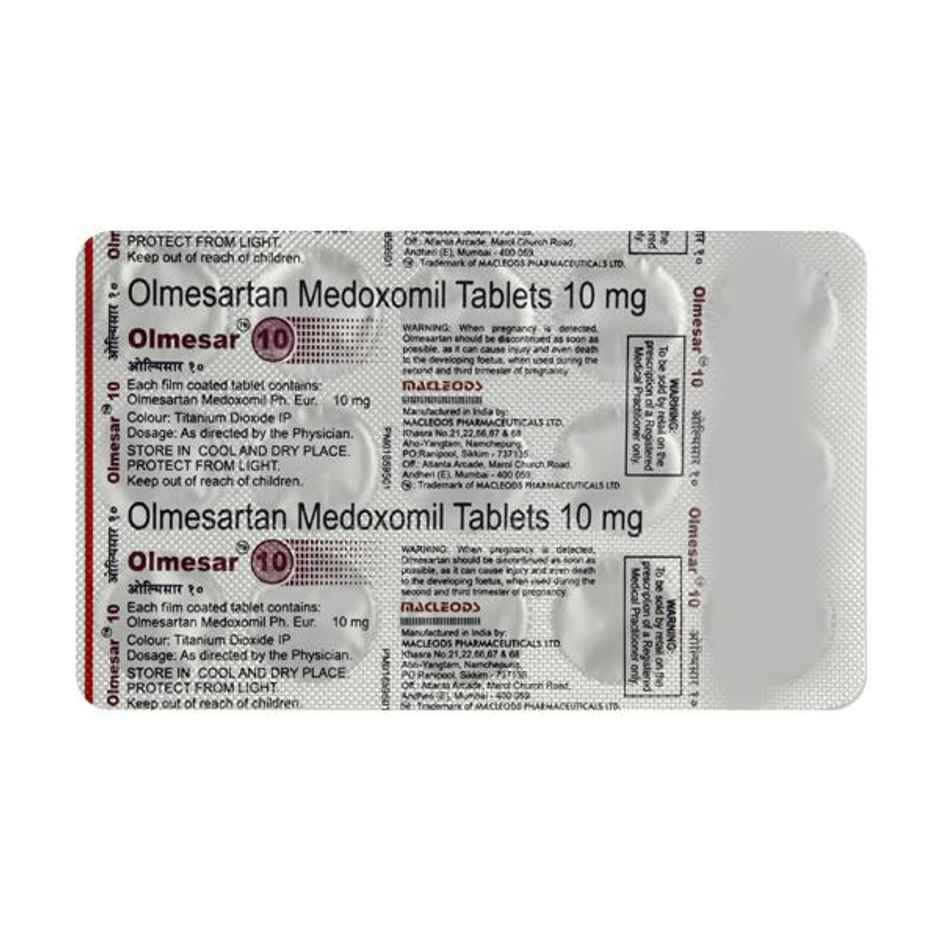 Olmesar 10 Tablet