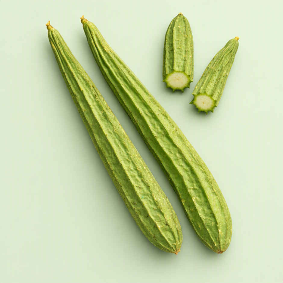 Organically Grown Ridge Gourd