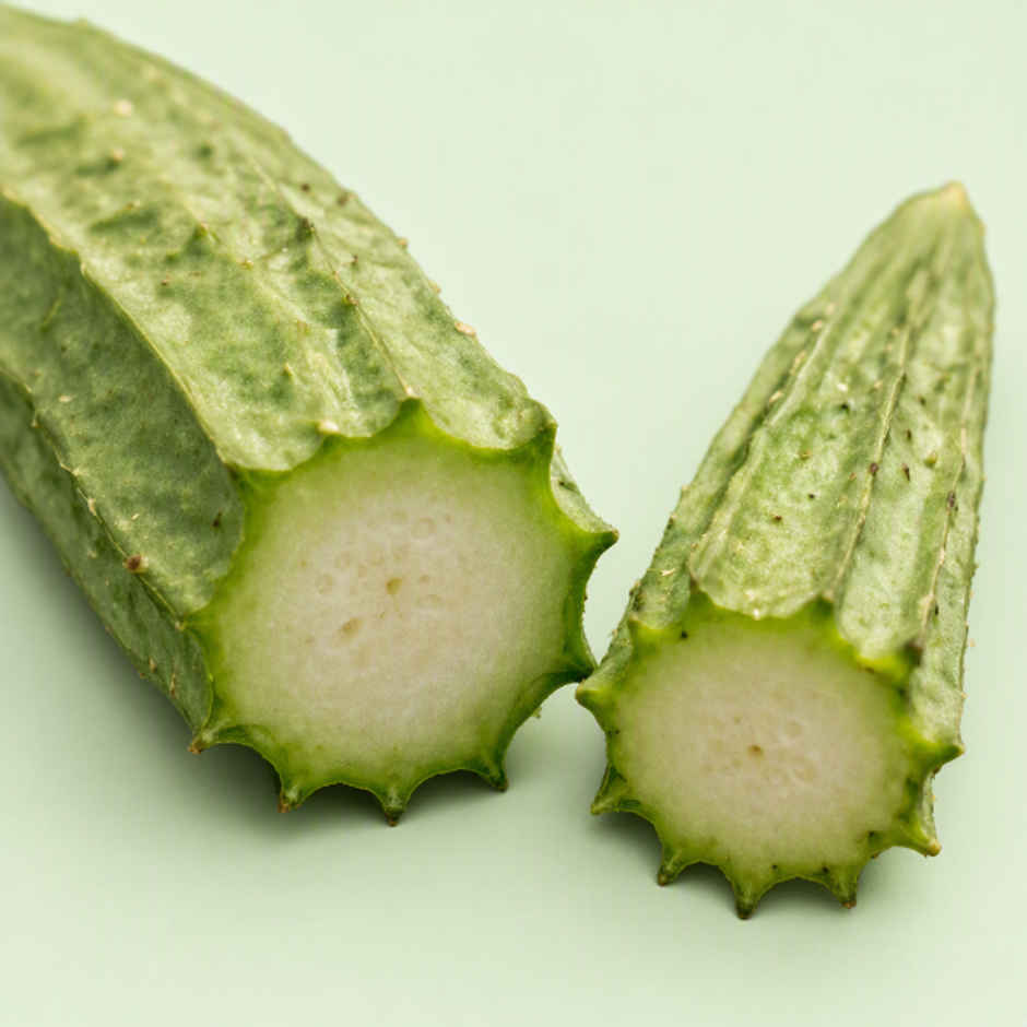 Organically Grown Ridge Gourd