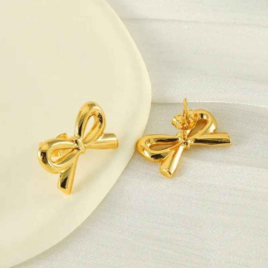 Estailo Fashion Women's Jewellery Earrings Gold One Size| E0000022