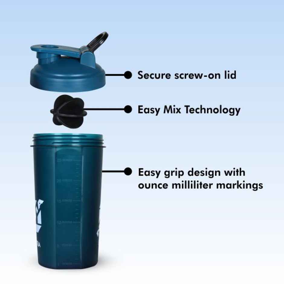 Nivia Electra Gym Shaker 1308Bl | Blue