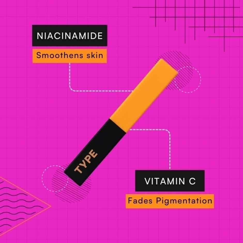 Type Beauty Inc Cream Matte Lipstick For Pigmented Lips - Vit C | 8 Hr Stay | 504 Obsession