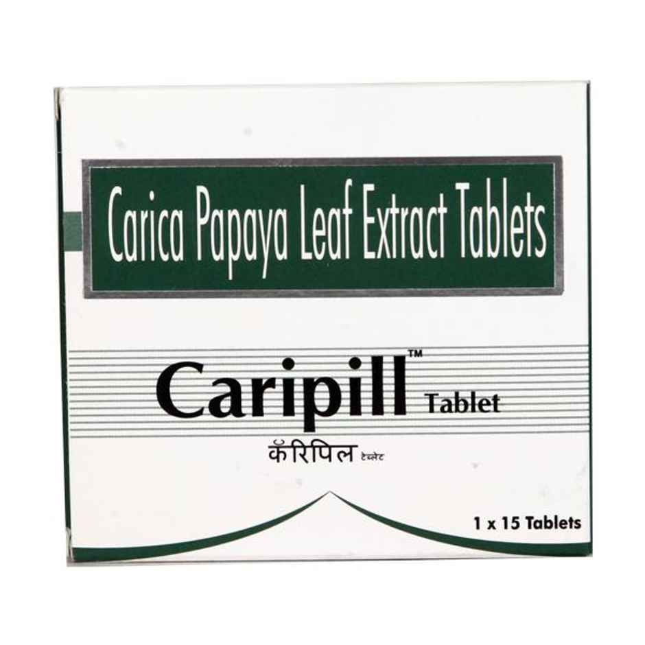Caripill Carica Papaya Leaf Extract Tablet 15