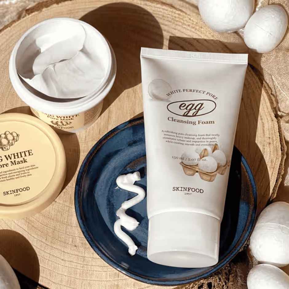 Skinfood Egg White Perfect Pore Cleansing Foam