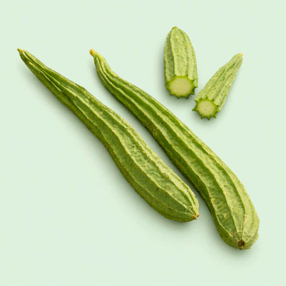 Organically Grown Ridge Gourd