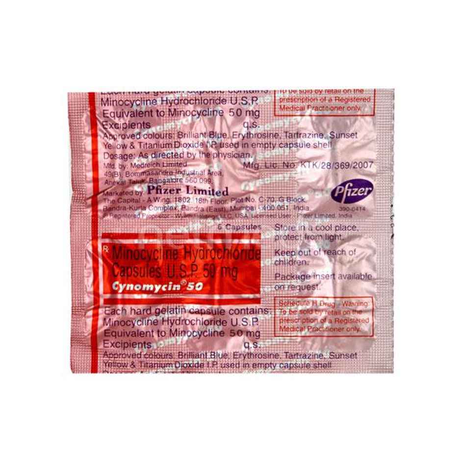 Cynomycin 50 Capsule