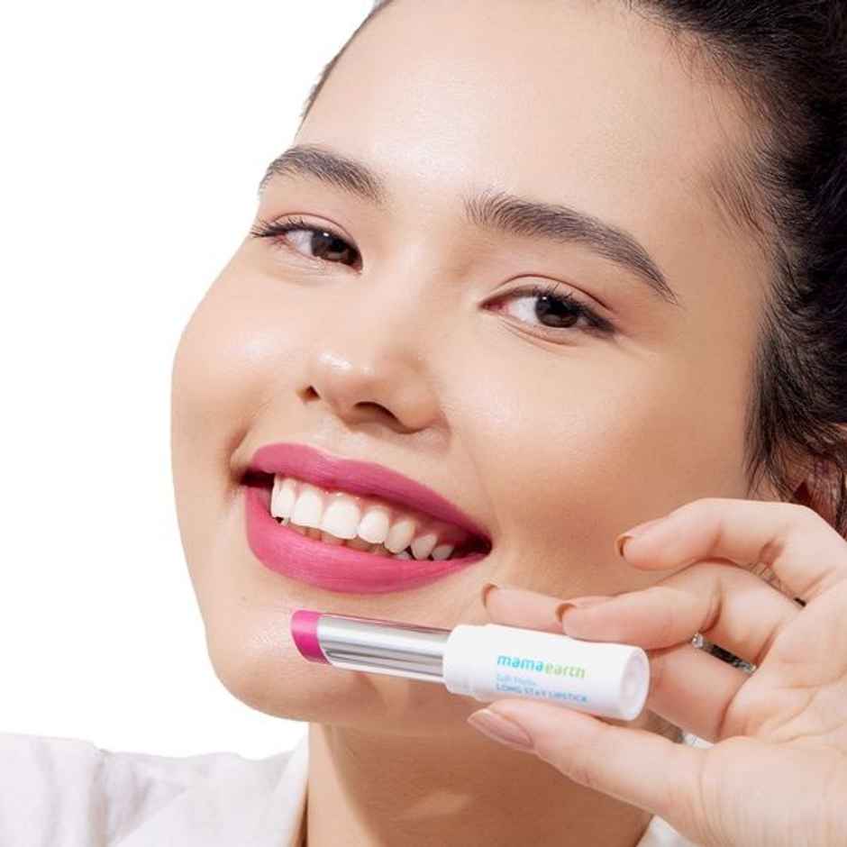 Mamaearth Soft Matte Long Stay Lipsticks - Mulberry Pink