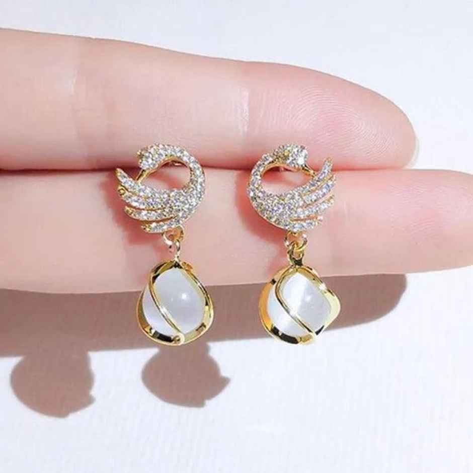 Estailo Fashion Women's Jewellery Earrings Gold One Size | E0001401