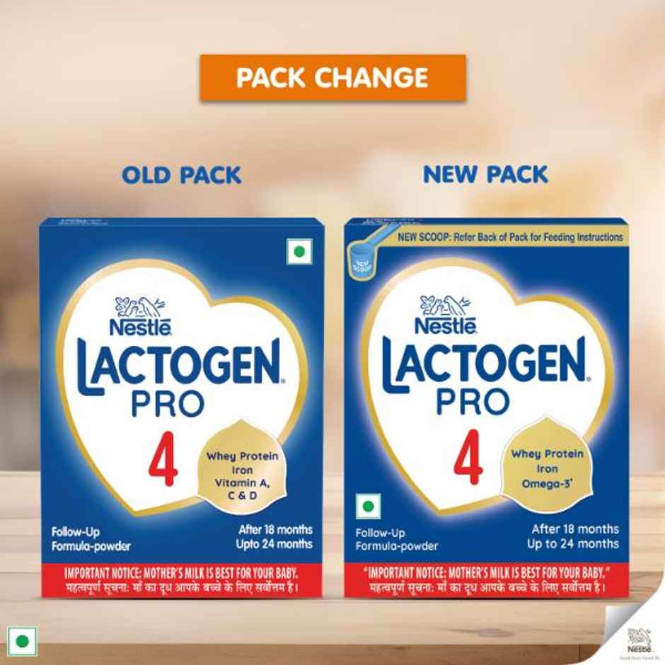Nestle Lactogen Pro 4 Powder | Follow-Up Formula With Iron  After 18 Months Up To 24 Months
