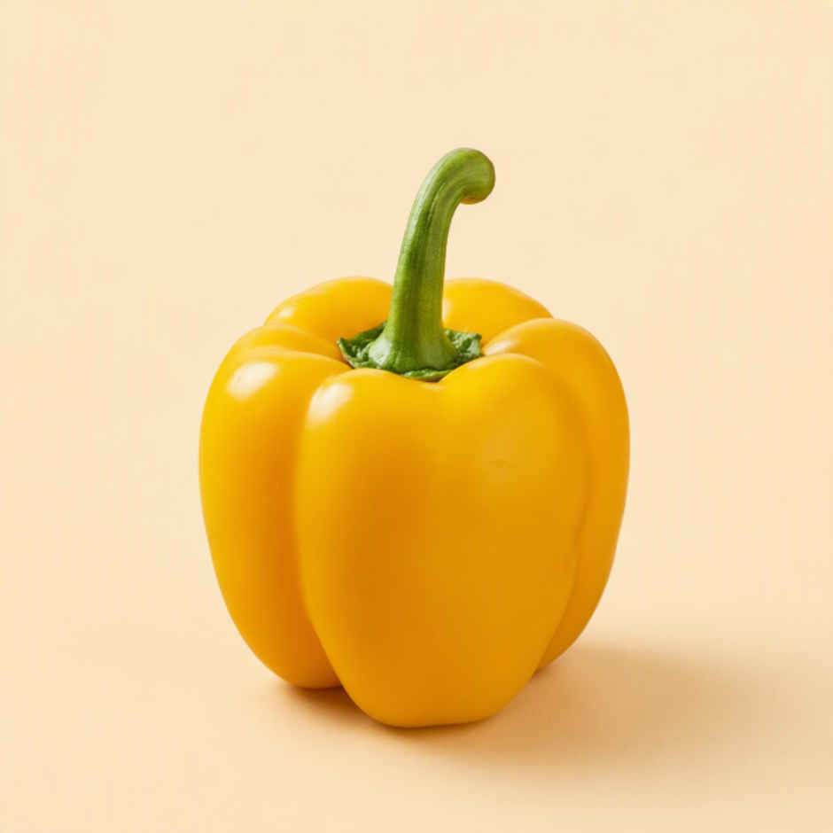 Organically Grown Capsicum Yellow