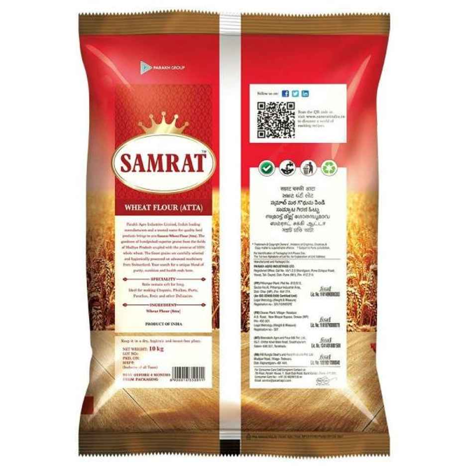 Samrat Mp Chakki Wheat Atta