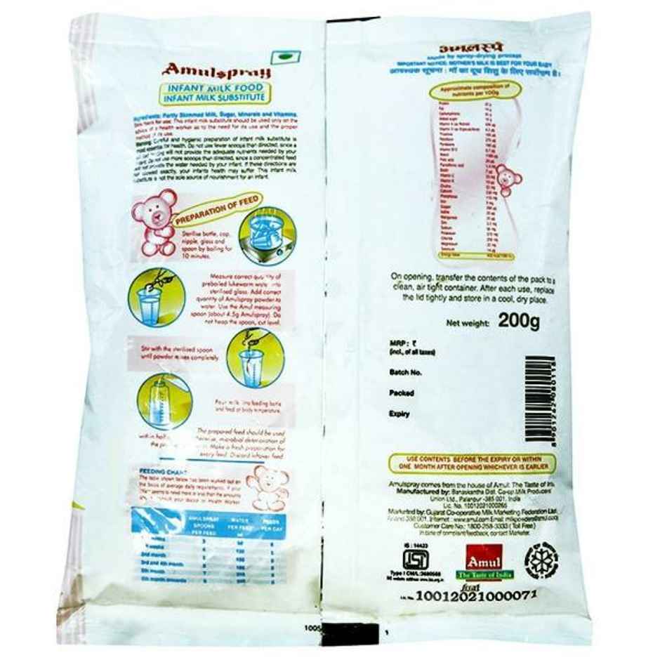 Amul Spray Infant Milk Food Combo