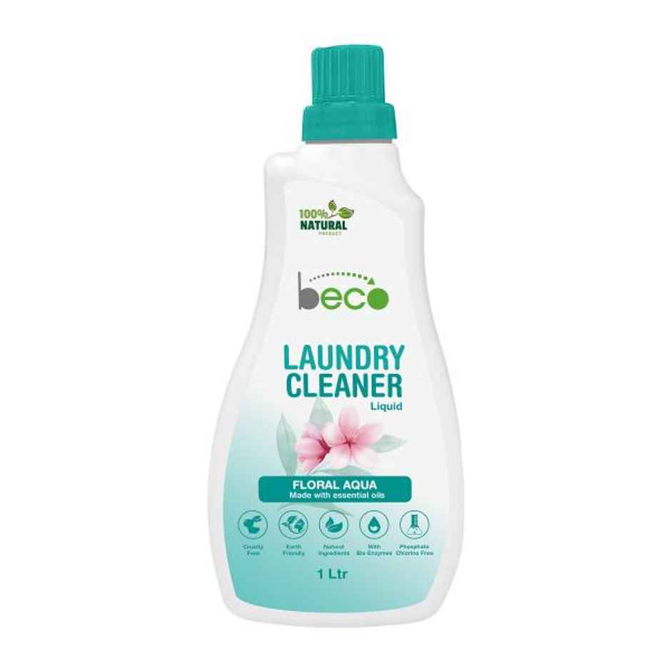 Beco Natural Laundry Detergent Liquid with Aqua Floral Essential Oil