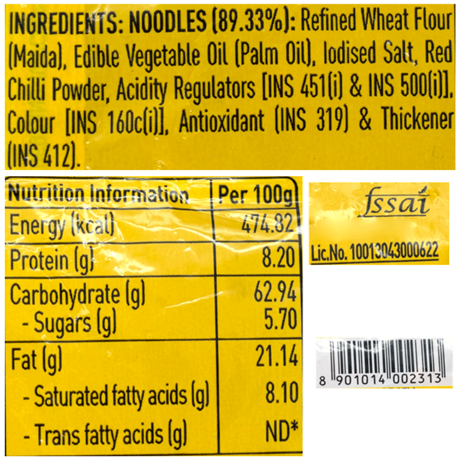 Top Ramen Fiery Chilli Noodles