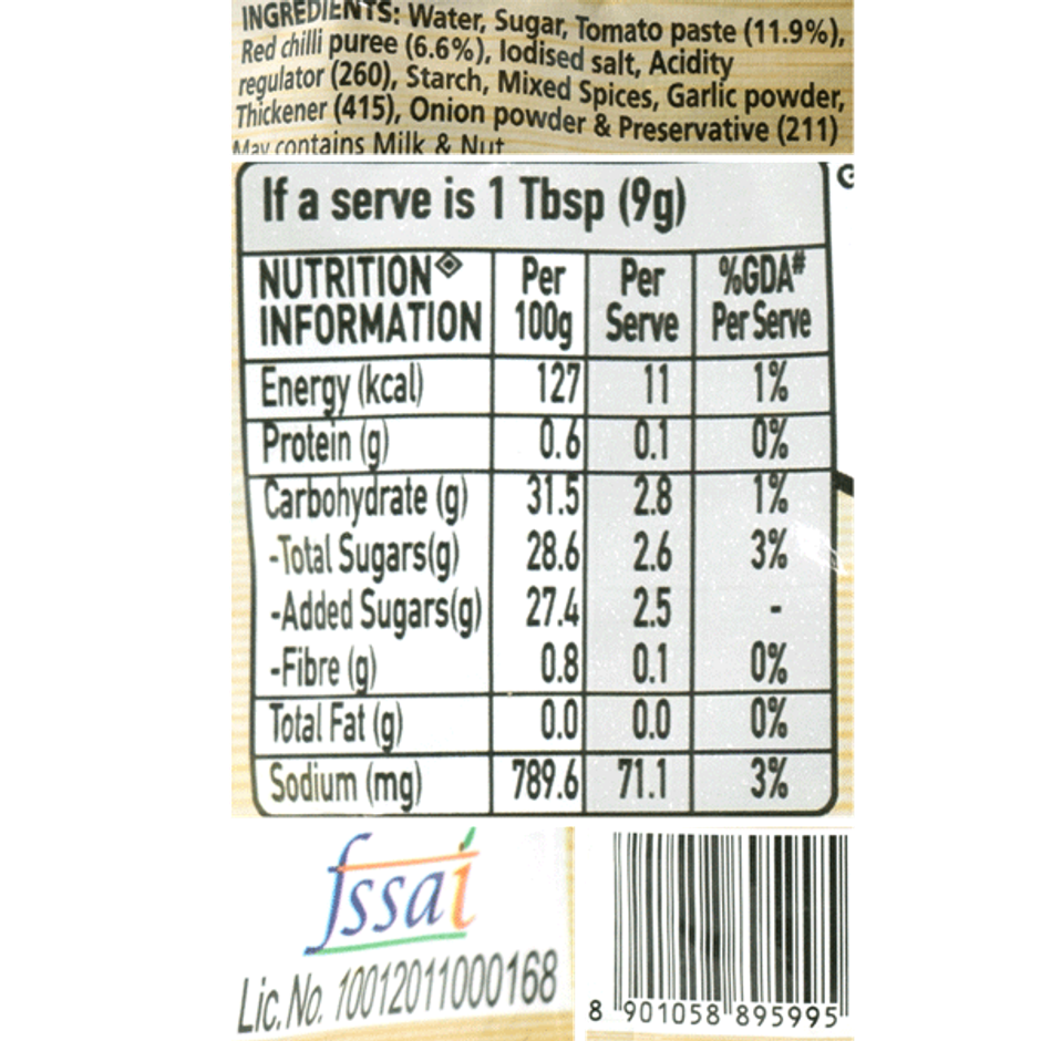 Maggi Tomato Hot & Sweet Chilli Sauce