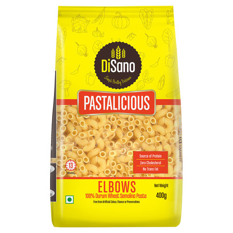 Disano Elbow Pasta, 100% Durum Wheat, No Maida