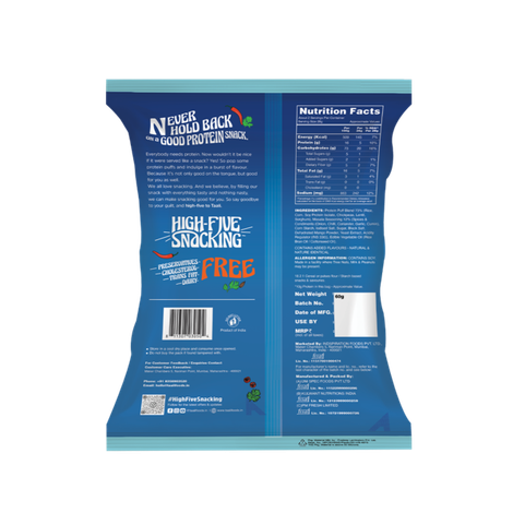 Taali Protein Puffs - Masala Puff, Roasted, Corn & Jowar, No Palm Oil, No Maida, Rich in Protein