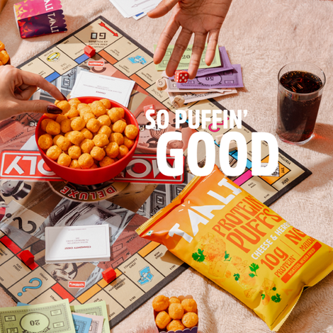 Taali Protein Puffs - Cheese Balls, Roasted, Corn & Jowar Puff, No Palm Oil, No Maida