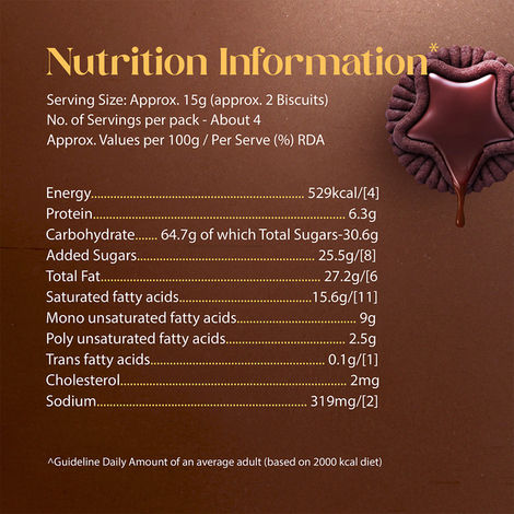 Britannia Pure Magic Choco Stars | Chunky Choco Topped Cookie