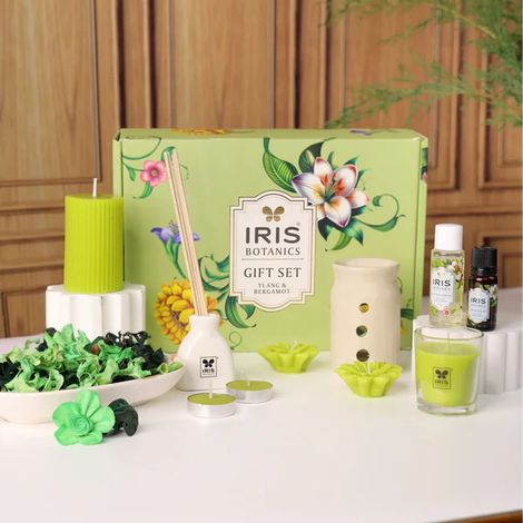 Iris Botanics Gift set Fragrance Ylang Ylang and Bergamot