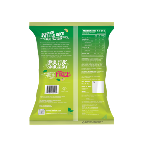 Taali Roasted Protein Puffs | Pudina Punch | Protein Rich , No Maida, No Palm Oil | Cheeseballs 2.0 Combo 