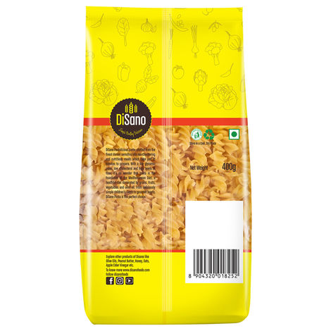 Disano Fusilli Pasta, 100% Durum Wheat, No Maida