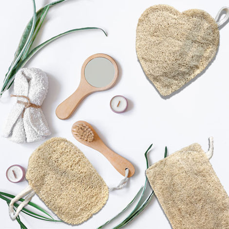 Awenest Natural Exfoliating Loofah