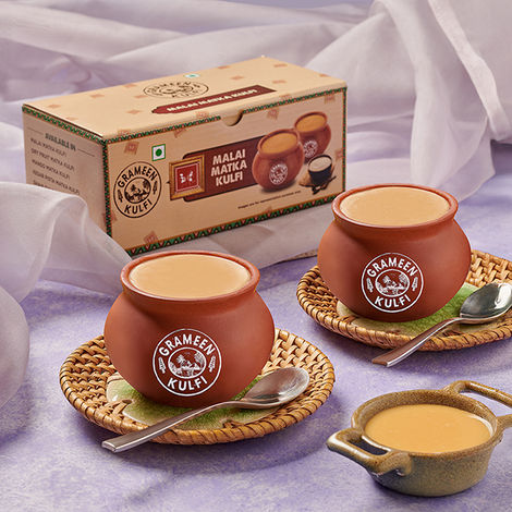 Grameen Desi Malai Matka Kulfi (Pack of 2)