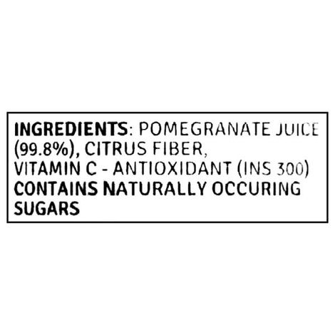 Raw Pressery Pomegranate Fruit Juice