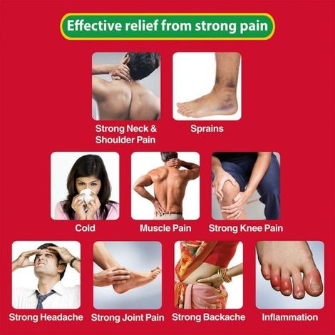 Zandu Balm Ulter Power For Strong Headache Bodyache & Cold