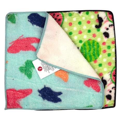 Elegant Weavers EW Multicolored Face Towel - Set of 2