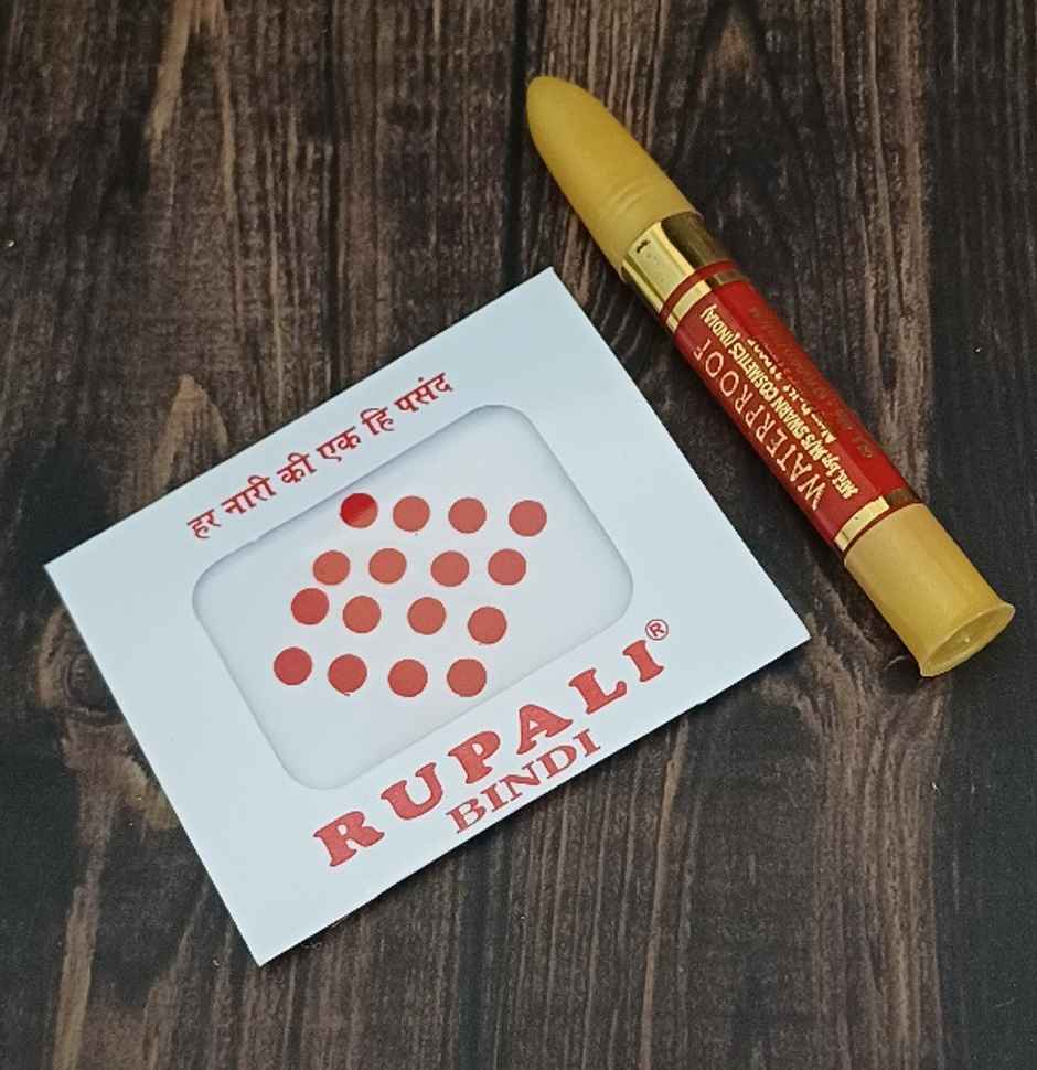 Red Sindoor and Bindi Combo