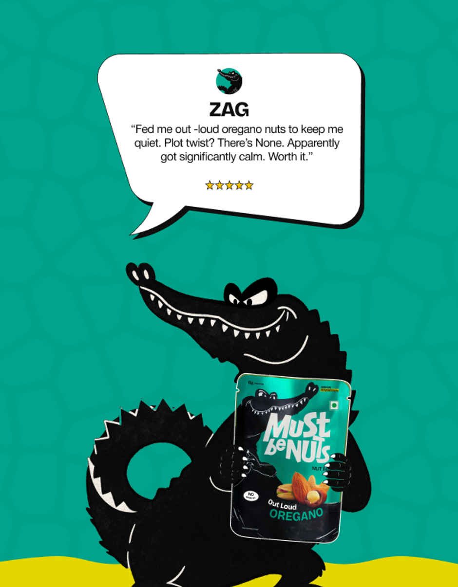 Must Be Nuts Out Loud Oregeno Nut Mix | 6g Protein 90mg Magnesium