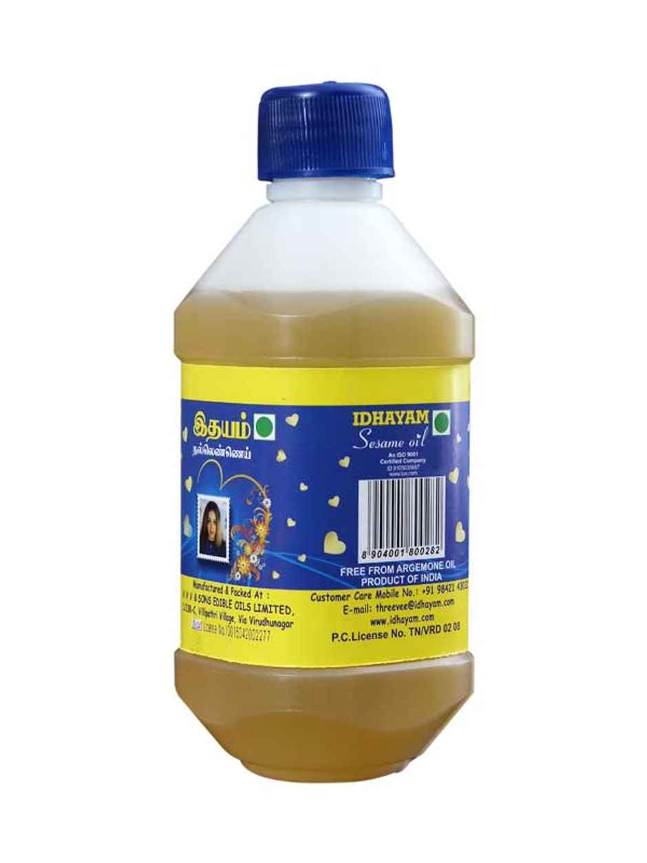 Idhayam Sesame Oil Bottle