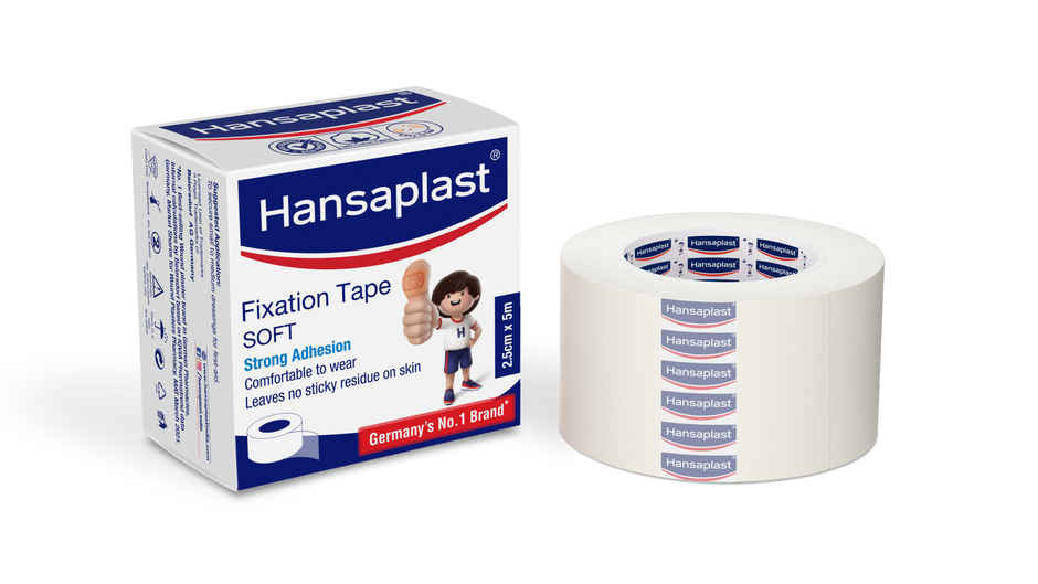 Hansaplast Fixation Tape (2.5 CM X 5M) Combo