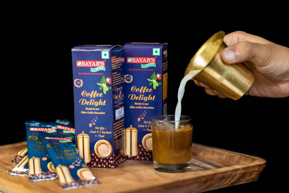 Bayar's coffee delight liquid filter coffee