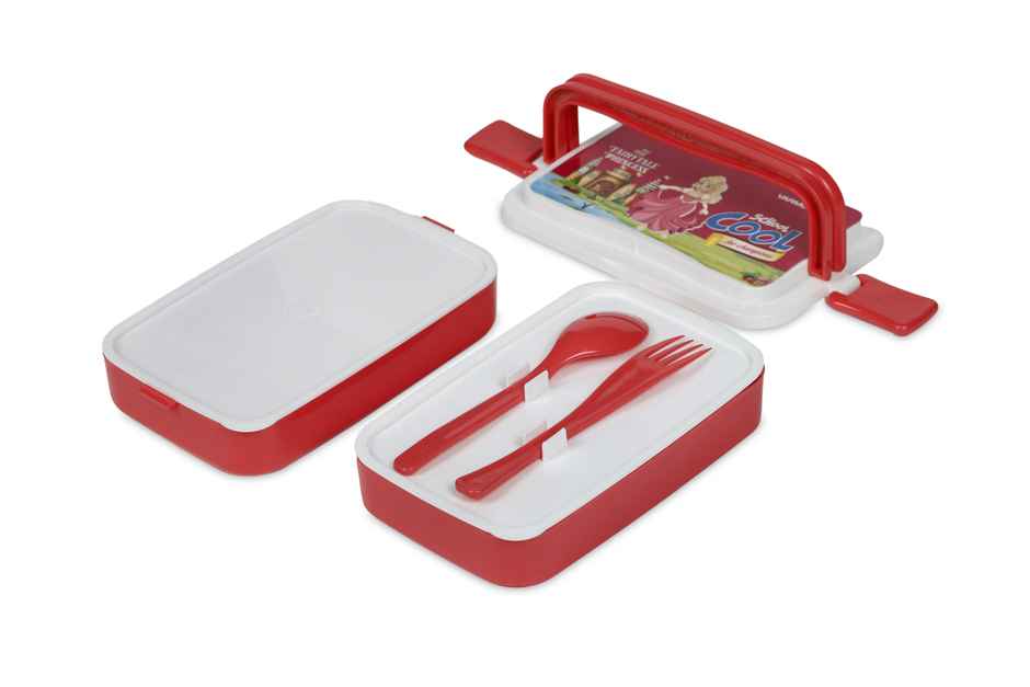 Varmora Twin Flat Kids Lunch Box (450ml + 450ml) - Assorted