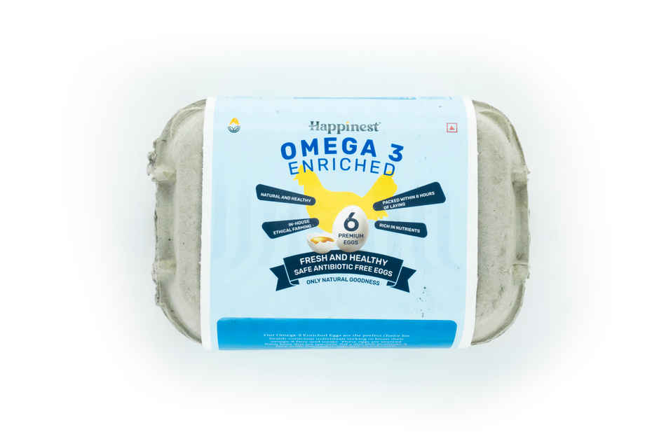 Happinest Omega-3 Enriched Eggs