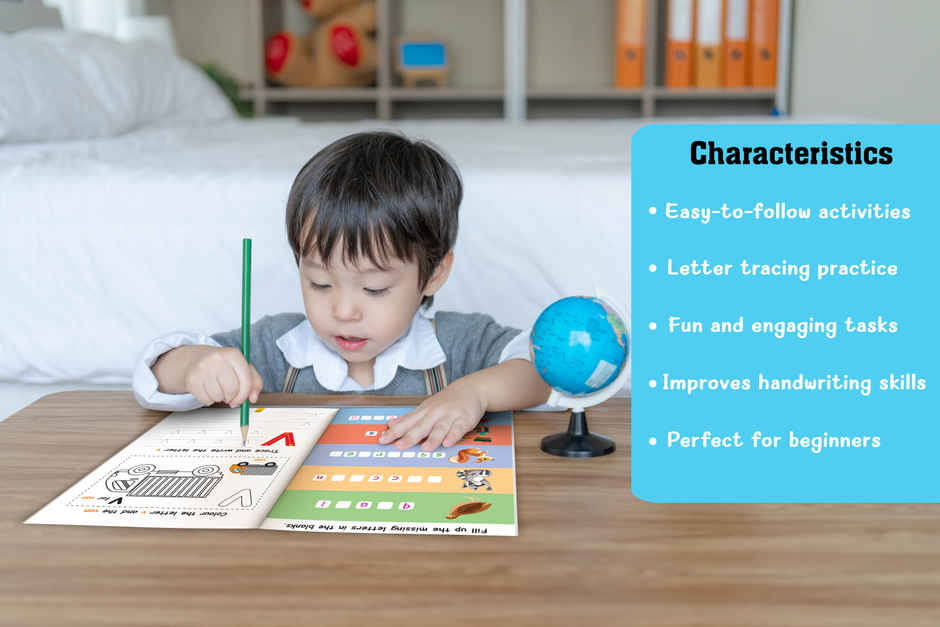 My First Book Of Writing Small Letters with Activities | Early Learning Activity Book for Toddlers